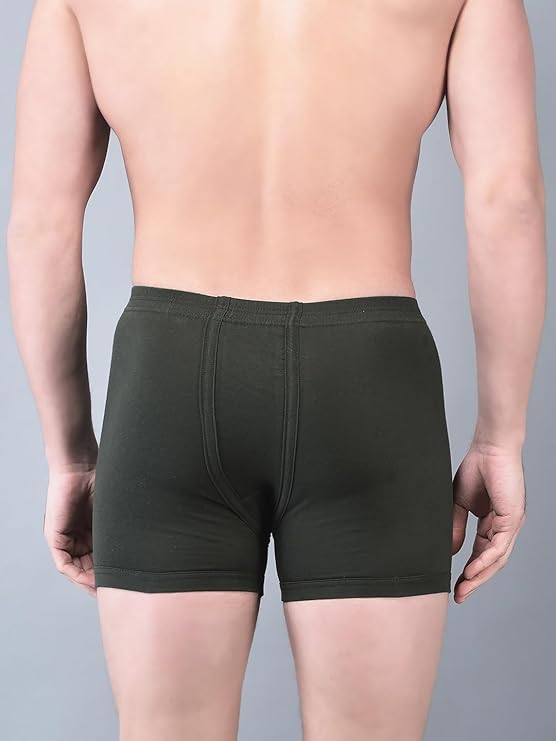 Dollar Bigboss Men's Cotton Modern Regular Solid Trunk Commando Size M to XXL