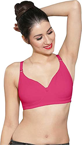 INGRID Women Cotton Non-Padded T-shirt Non-Wired Bra (all sizes from 80 to 100 cm)