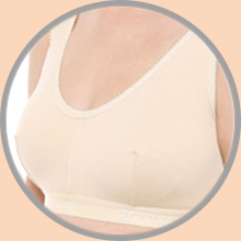 Bodycare Sports Bra 1607 all sizes (75 cm to 100 cm) white and skin colour