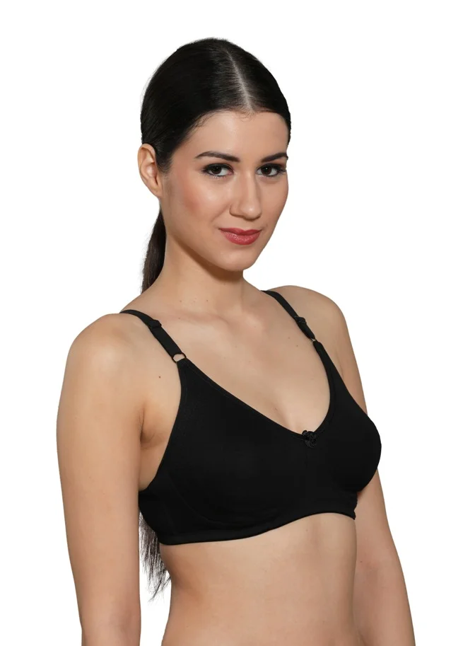 Ingrid  Women Cotton Non-Padded Non-Wired T-shirt Bra  Size 105cm