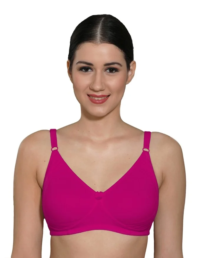 Ingrid  Women Cotton Non-Padded Non-Wired T-shirt Bra  Size 85cm