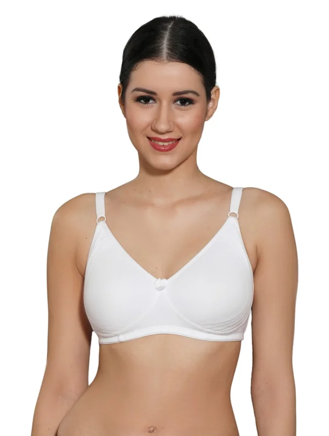 Ingrid  Women Cotton Non-Padded Non-Wired T-shirt Bra  Size 105cm