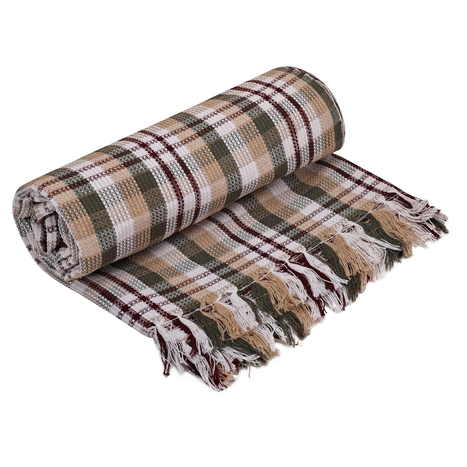 Premium Cotton  Bath Towels – 100% Pure Cotton | Heavy Quality, Super Absorbent Towel for Men, Women & Kids, Quick Dry | Multicolor Checks  | Size: 30 x 60 inches