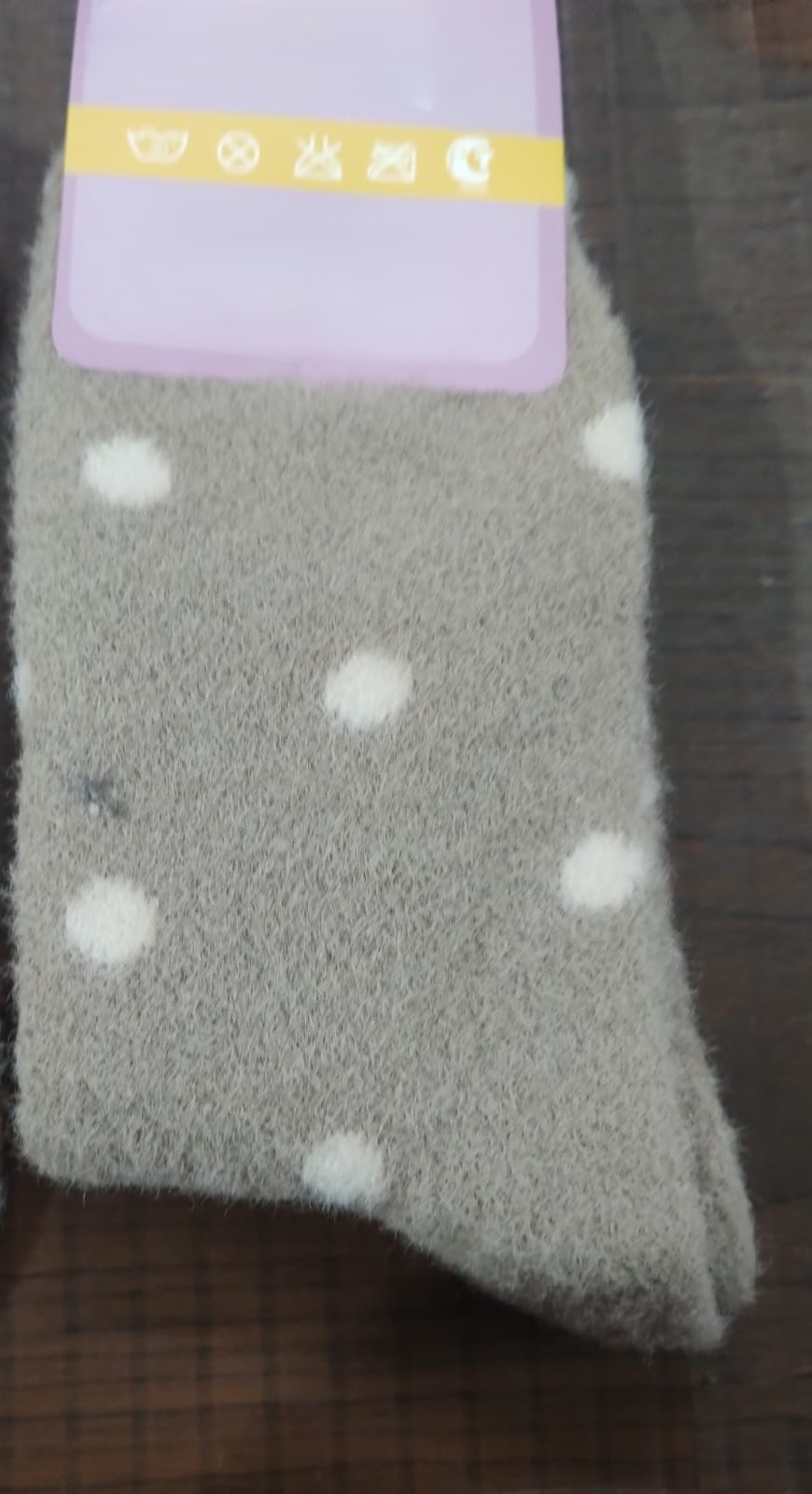 Ladies Winter Socks – Soft Fleece Cute Bear Design