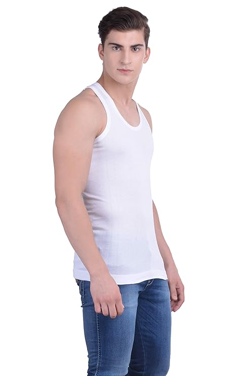 Dollar Big Boss White RN Vest for Men Pack of 3