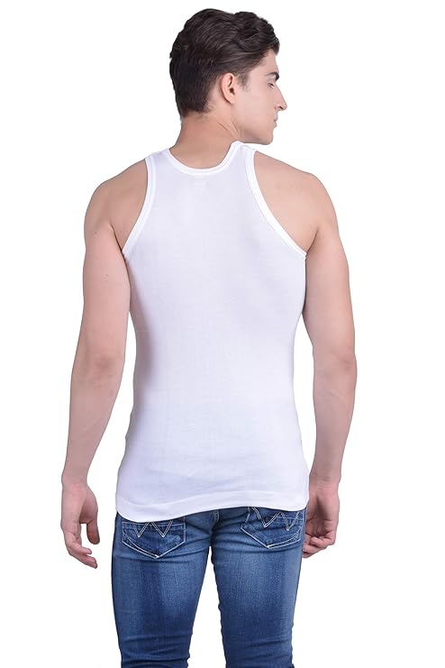 Dollar Big Boss White RN Vest for Men Pack of 3