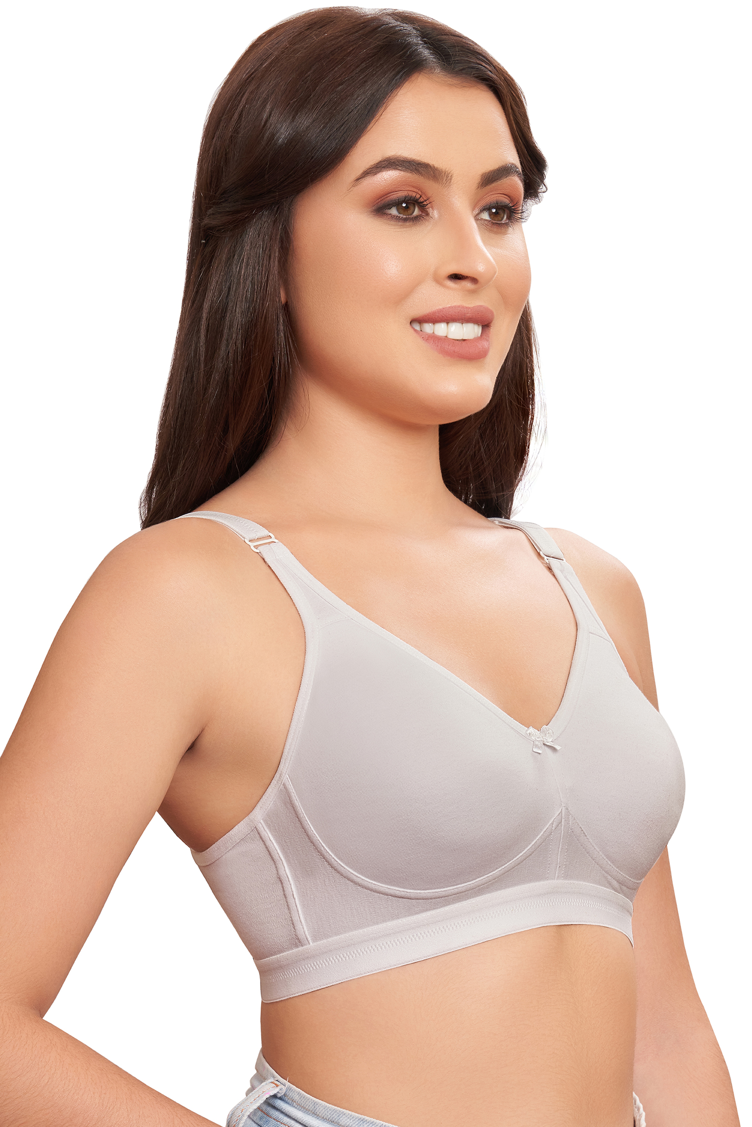 Maroon T-Shirt Bra for Women Lightly Padded Seamless Everyday Comfort Bra