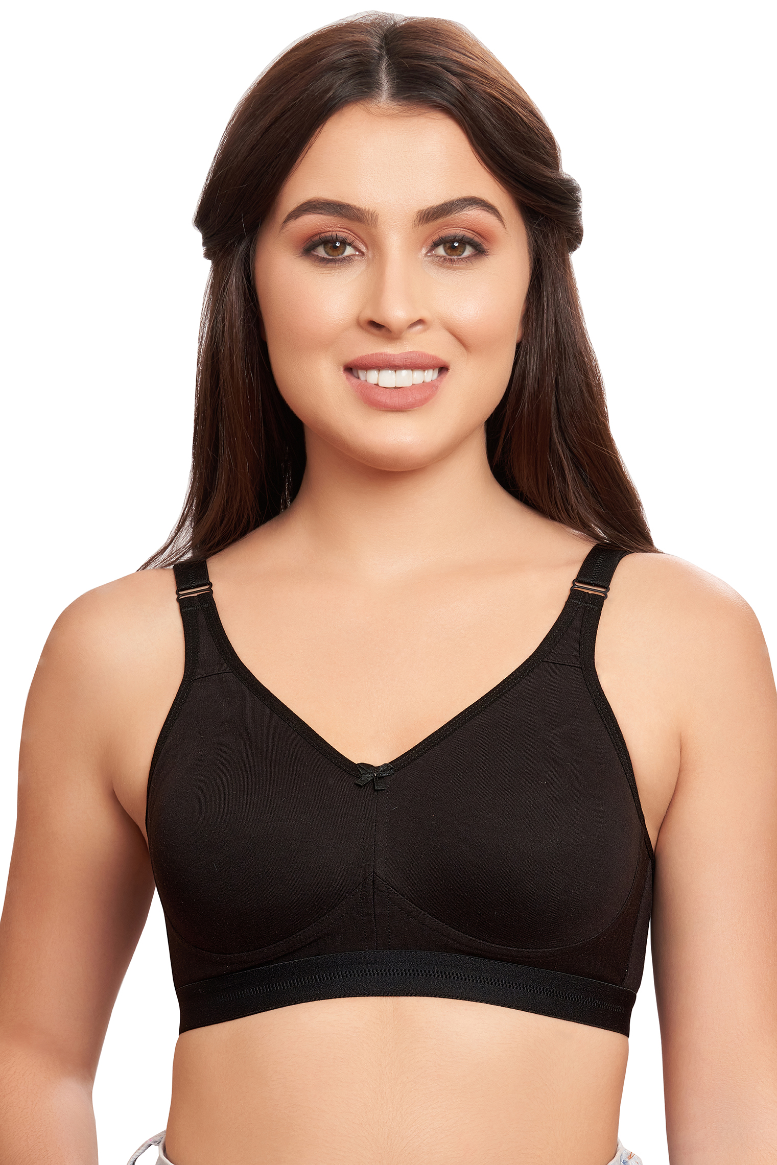Maroon T-Shirt Bra for Women Lightly Padded Seamless Everyday Comfort Bra