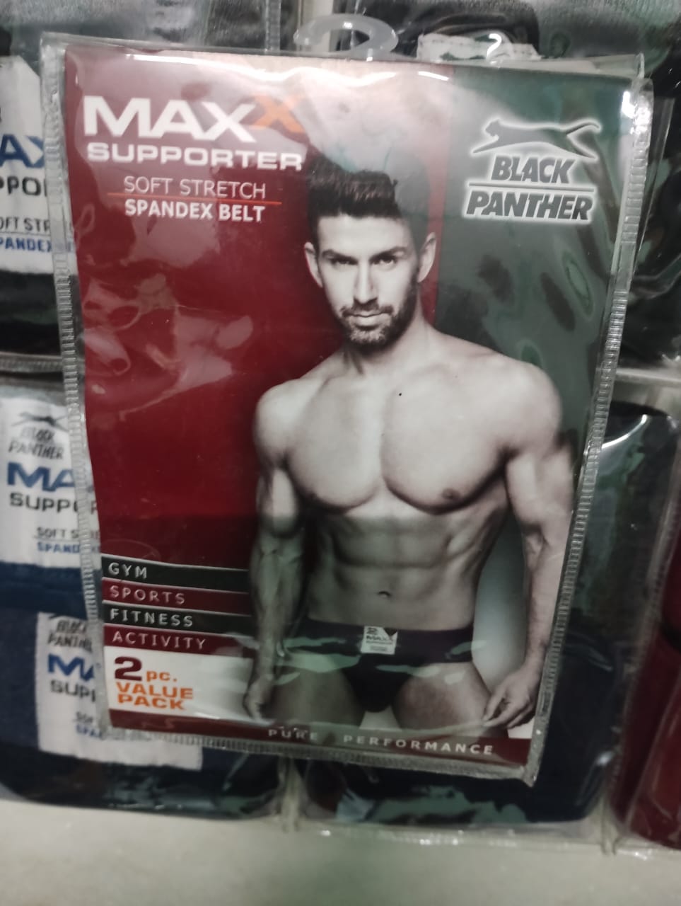 Black Panther Unisex Cotton Supporter (Pack of 1) Size M , L, XL, XXL (Copy)