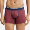 Jockey US63 Men's Super Combed Cotton Elastane Stretch Printed Trunk with Ultrasoft Waistband