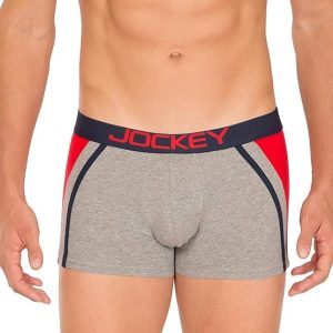 Jockey US21 Men's Super Combed Cotton Elastane Stretch Solid Trunk with Ultrasoft Waistband
