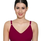Ingrid Women Cotton Non-Padded Non-Wired T-shirt Bra Size