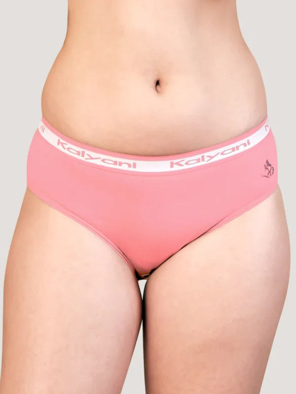 Kalyani Jazzie Mid Waist Cotton Hipster Panty